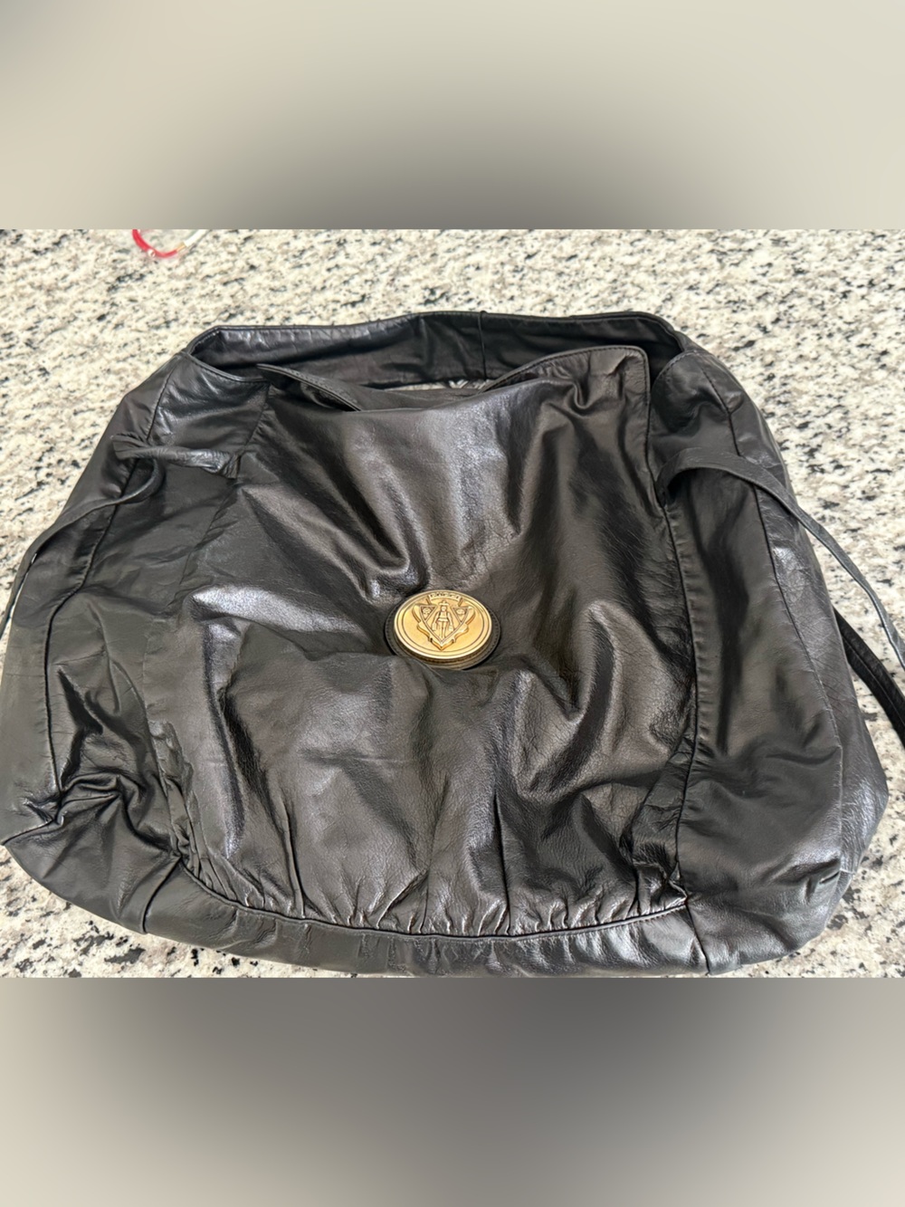 🖤 Authentic Gucci Hysteria Hobo – Black Leather | LegitApp COA